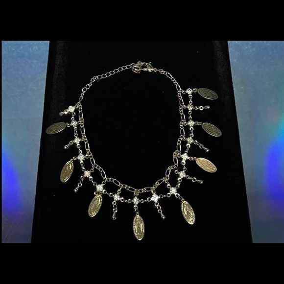 Virgin Mary Charm Bracelet (gold plated) - Picture 6 of 6